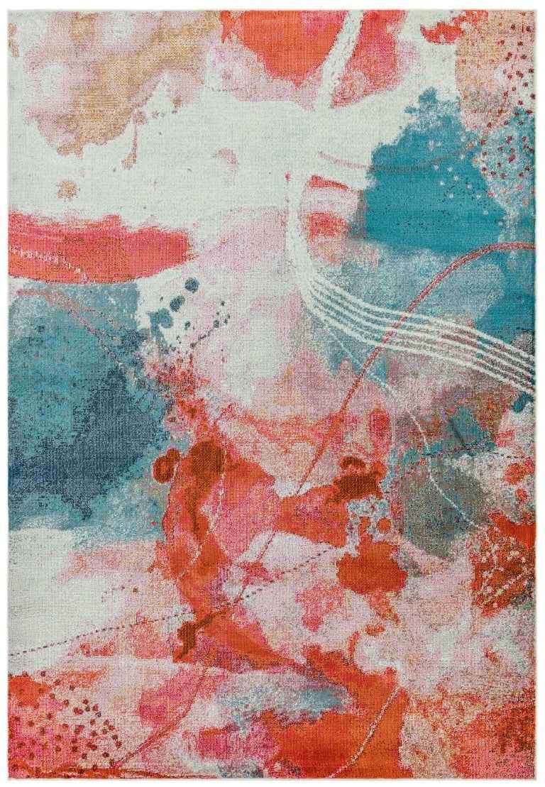Amelie Multicolour Flatweave Rugs By Asiatic - London Luxury Rugs Online