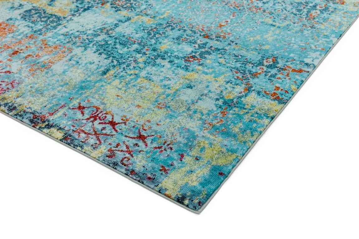 Amelie Multicolour Flatweave Rugs By Asiatic - London Luxury Rugs Online