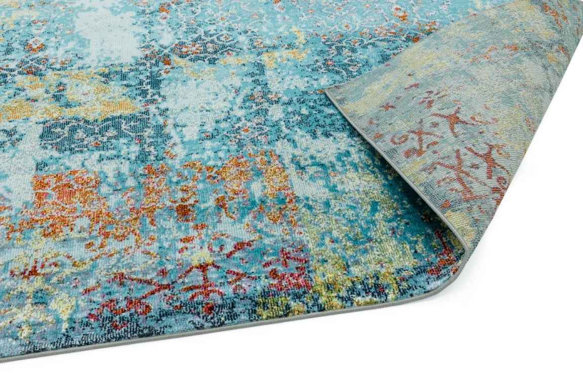 Amelie Multicolour Flatweave Rugs By Asiatic - London Luxury Rugs Online
