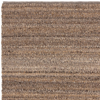 Asiatic luxury Boho Abbus Rug with textured natural earthy brown tones and woven design