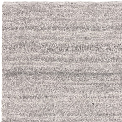 Asiatic luxury Boho Abbus Rug in shades of grey with textured woven pattern