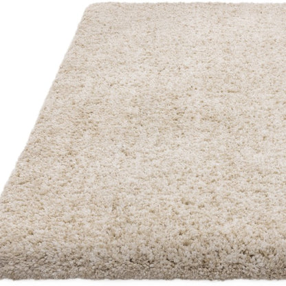 Asiatic Boho Collection Barnaby Rug in luxury soft beige shaggy texture for stylish interiors