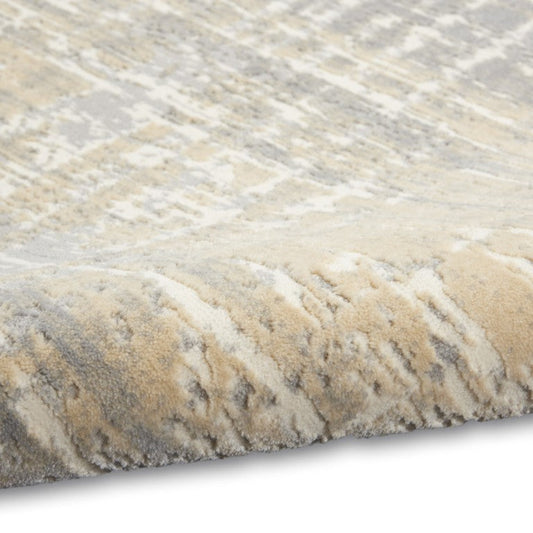 Calvin Klein Enchanting Rug Collection with Soft Textures in Elegant Grey and Beige Tones