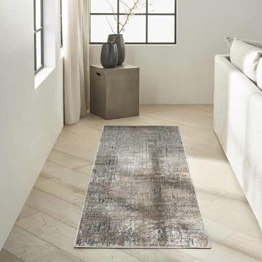 Calvin Klein Irradiant Rug Collection in a modern living space with a sleek design