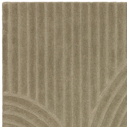 Luxury rug from Asiatic featuring a textured beige pattern from the Contemporary Plains Collection - Hague
