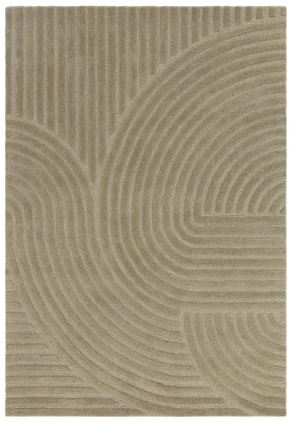 Asiatic luxury rug from Contemporary Plains Collection - Hague in neutral tones with textured geometric patterns