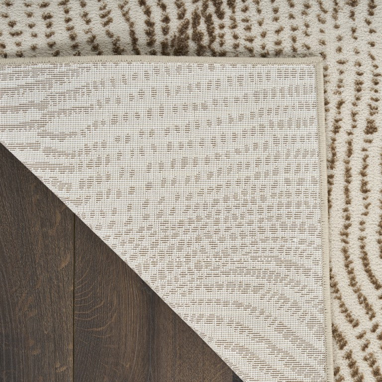 Nourison The DKNY Central Park West Rug Collection showing a textured design and elegant neutral tones