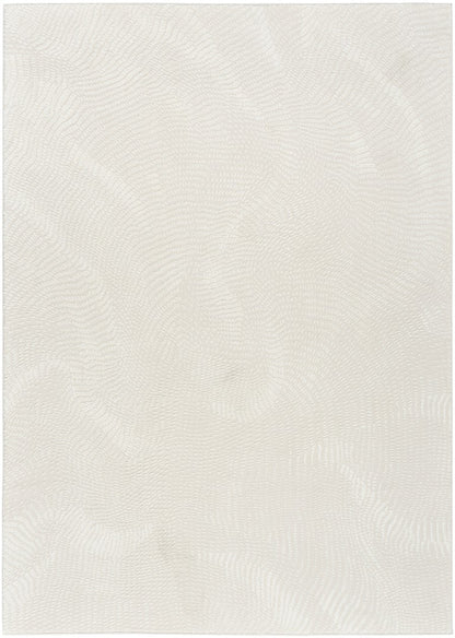 Luxury Nourison DKNY Central Park West Rug Collection in soft cream tones with textured design