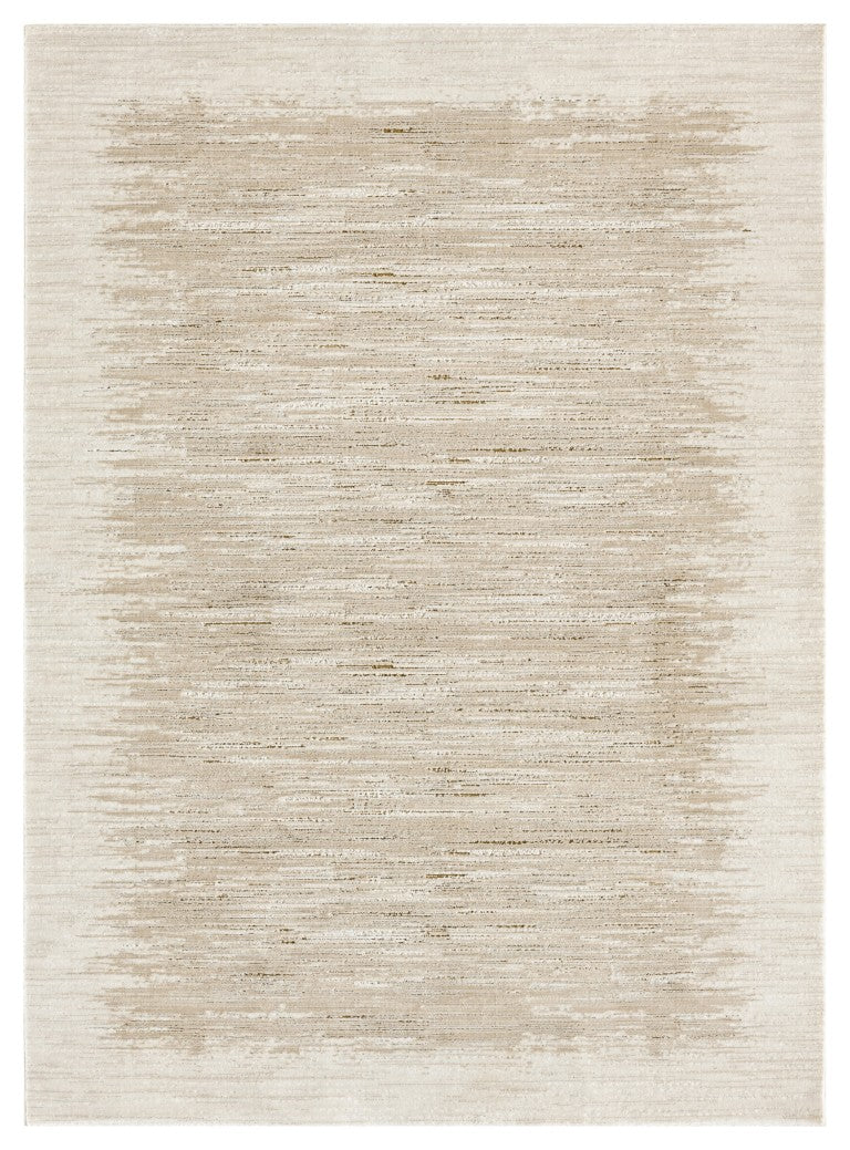Nourison Luxury Rug from The DKNY Grand Street Rug Collection in a soft beige design