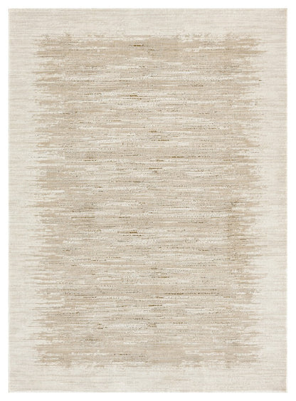 Nourison Luxury Rug from The DKNY Grand Street Rug Collection in a soft beige design