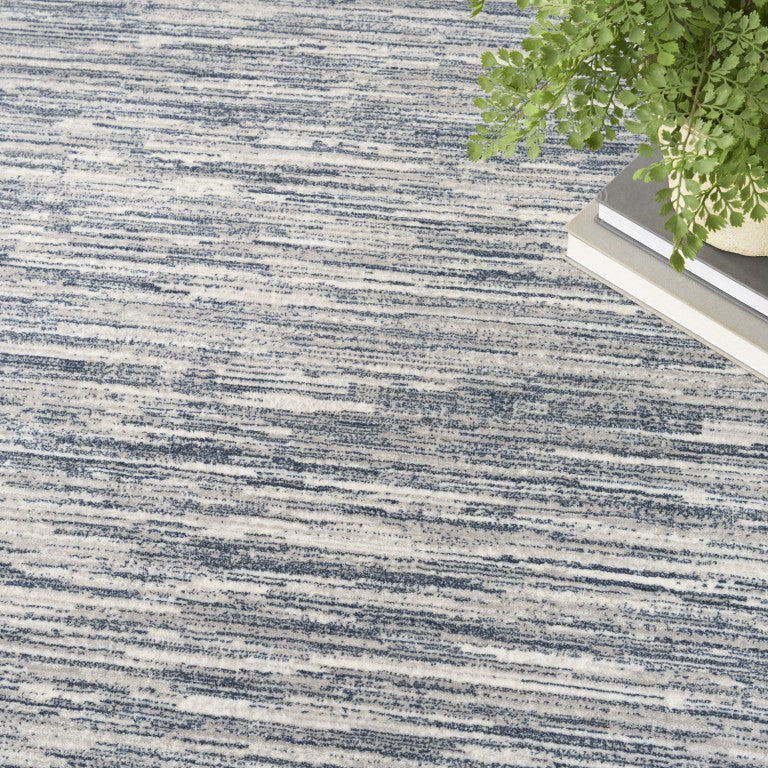 Luxurious Nourison area rug from The DKNY Grand Street Rug Collection in a modern design