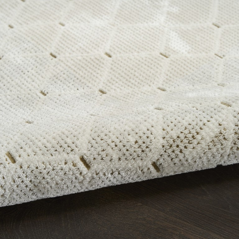 Nourison Luxury Rug from The DKNY Grand Street Rug Collection in Elegant Textured Design