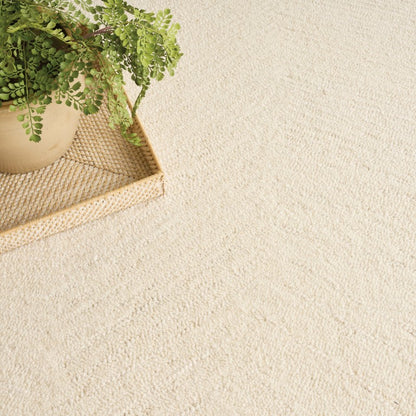 Nourison Luxury Rug from The DKNY Pure Angles Rug Collection with a soft, neutral tone and elegant texture