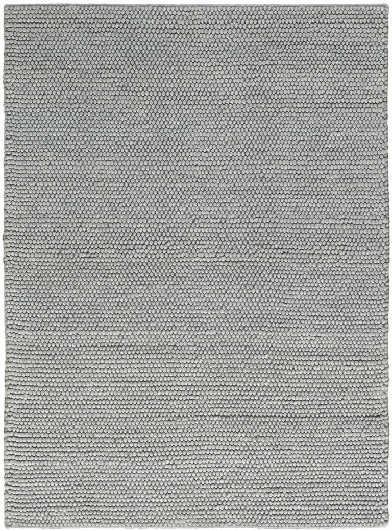 Stylish grey Luxury Rug from The DKNY Pure Knots Rug Collection for modern home decor