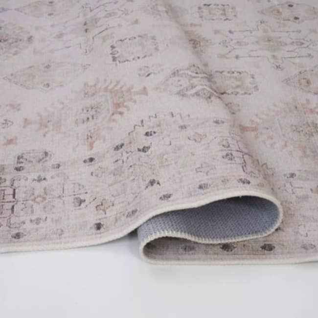 Aman Beige Easy Clean Rug - London Luxury Rugs Online