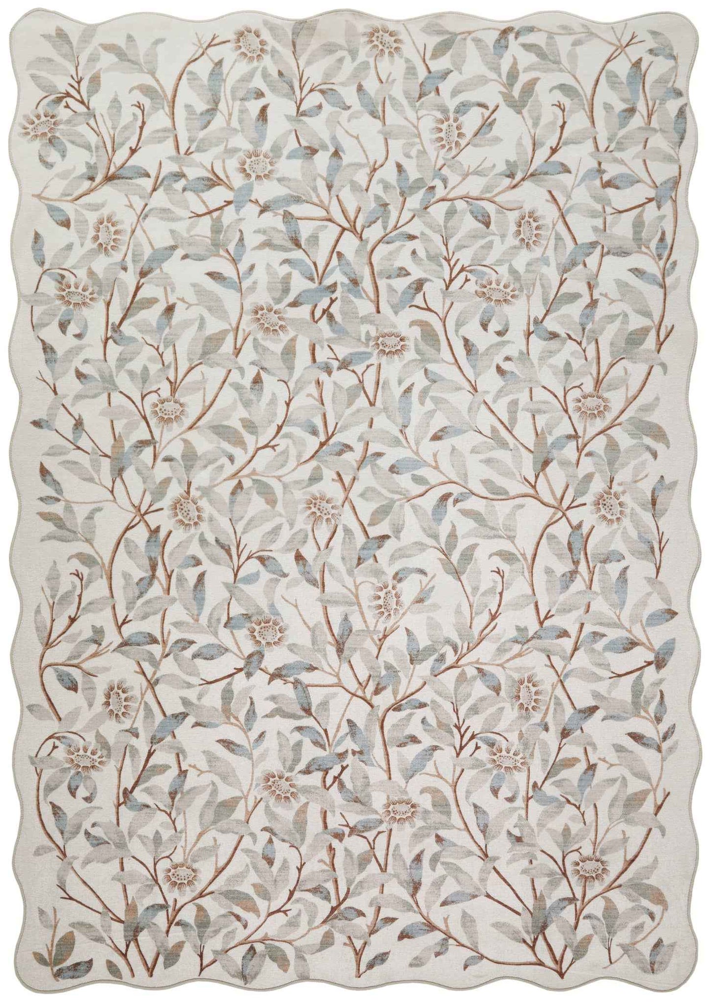 Liberty Floral Washable Rugs - London Luxury Rugs Online