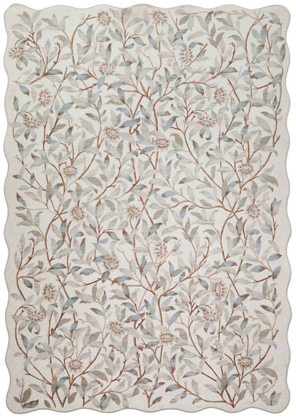 Liberty Floral Washable Rugs - London Luxury Rugs Online