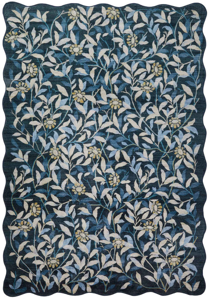 Liberty Floral Washable Rugs - London Luxury Rugs Online