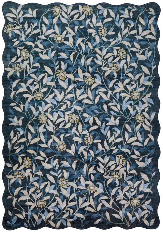 Liberty Floral Washable Rugs - London Luxury Rugs Online