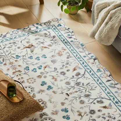 Liberty Floral Washable Rugs - London Luxury Rugs Online