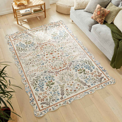 Liberty Floral Washable Rugs - London Luxury Rugs Online