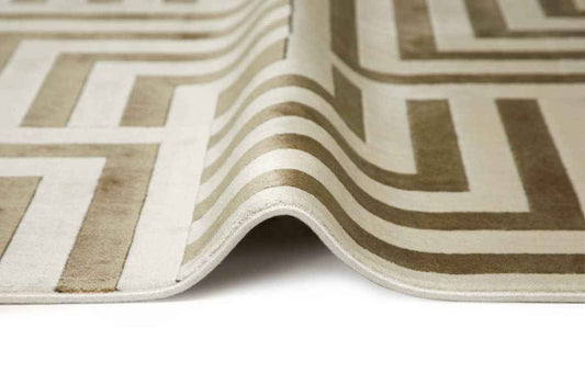 Lugano Premium Viscose Rugs Geometric