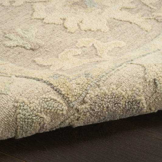 Nourison Maison Handmade Rug Collection with intricate design and plush texture for luxury interiors