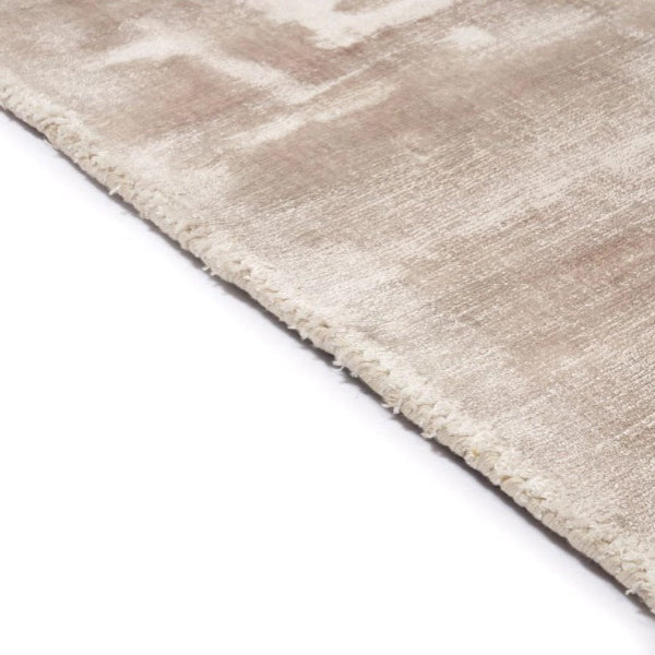 Beige rug on a white background