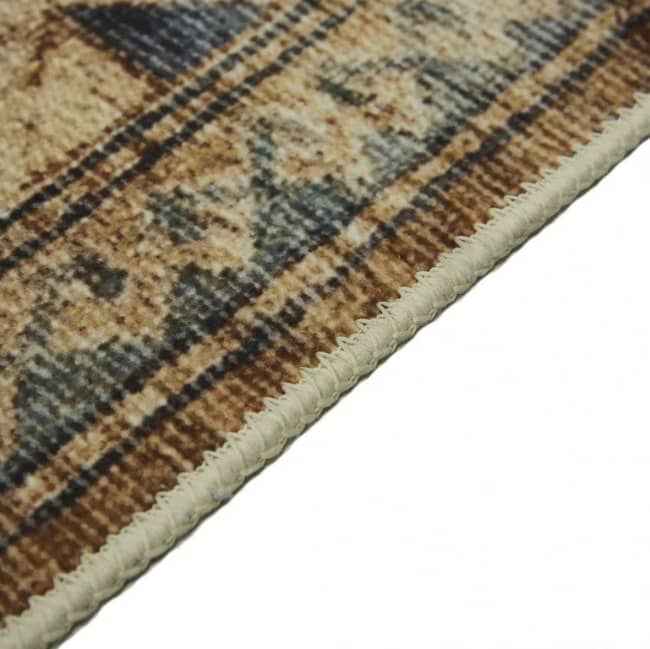 Persian Brown Easy Clean Rug - London Luxury Rugs Online