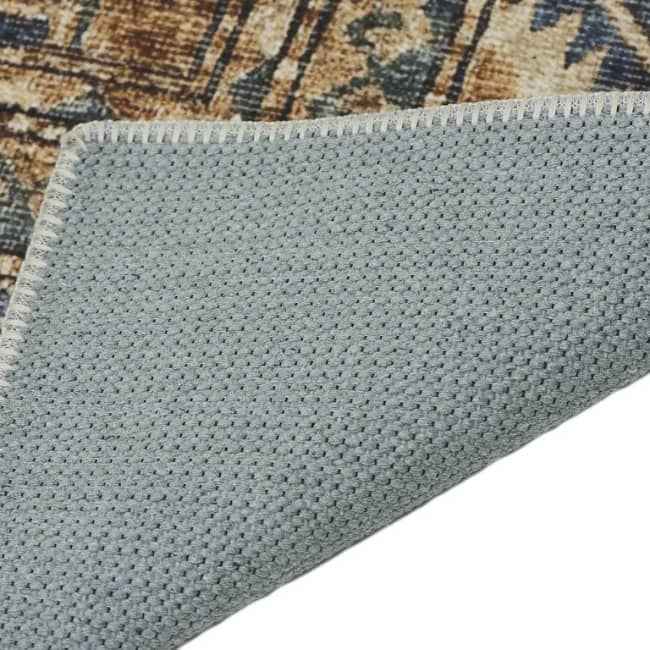 Persian Brown Easy Clean Rug - London Luxury Rugs Online