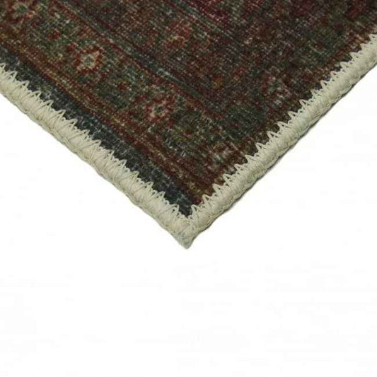 Petra Wine Easy Clean Rug - London Luxury Rugs Online