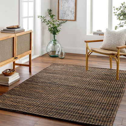 Priya Hand Woven Jute Wool Rug