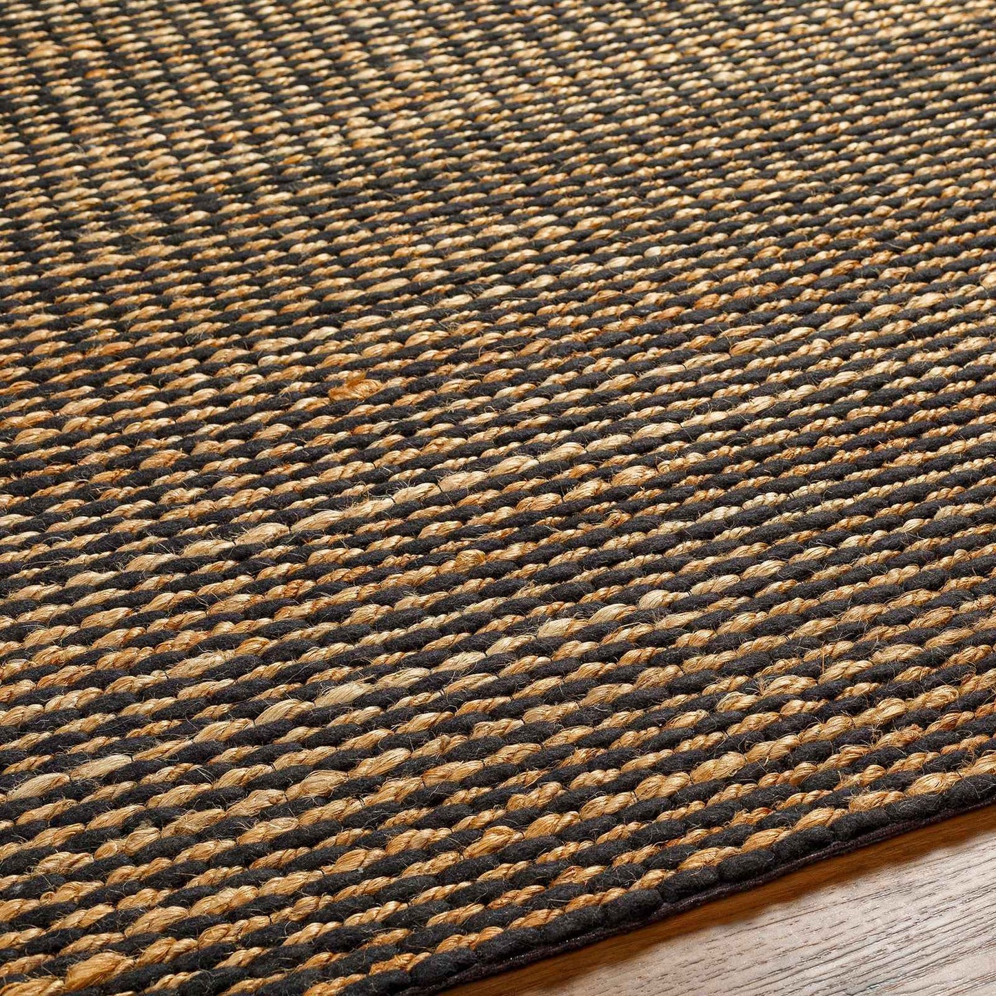 Priya Hand Woven Jute Wool Rug