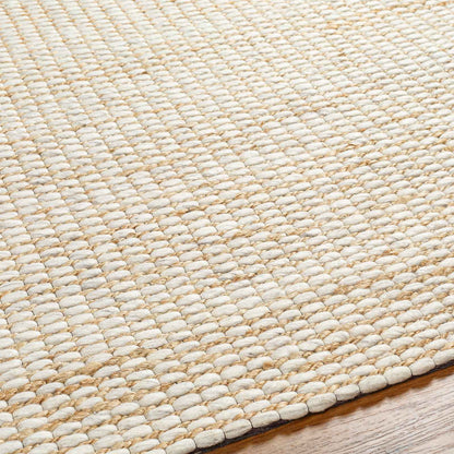 Priya Hand Woven Jute Wool Rug