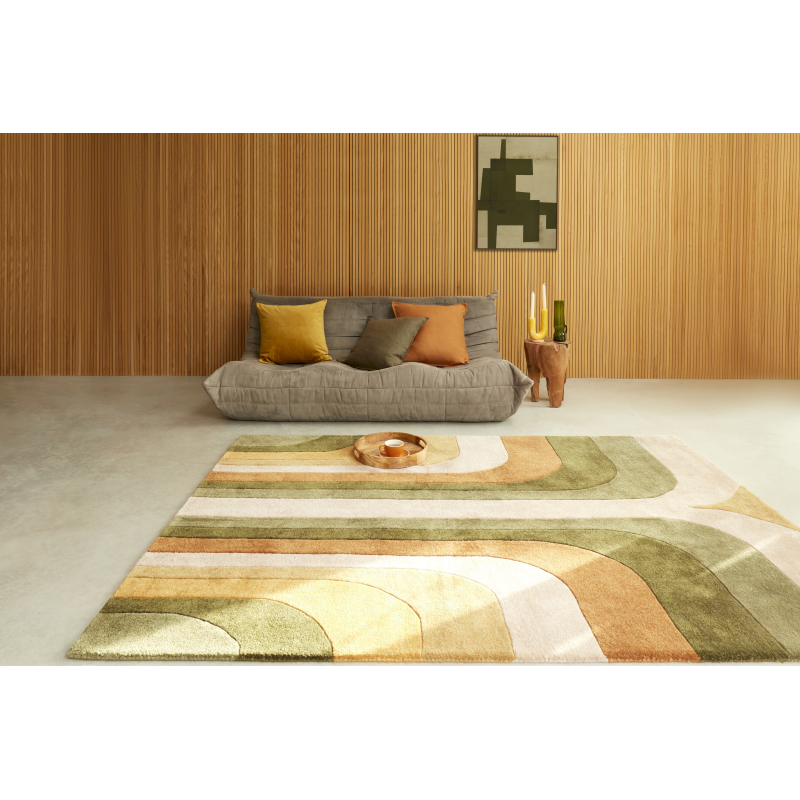 Romy Retro Design Contemporary Rugs - London Luxury Rugs Online