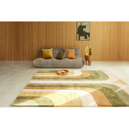 Romy Retro Design Contemporary Rugs - London Luxury Rugs Online