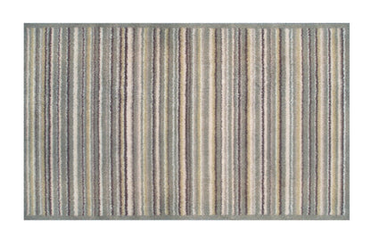 Turtle Mat Striped Floor Mat with Soft Texture for Indoor Use and Enhanced Durability