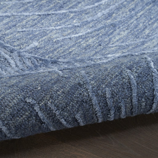 Luxury rug from The Avra Rug Collection by Nourison in soft blue tones, perfect for elegant interiors