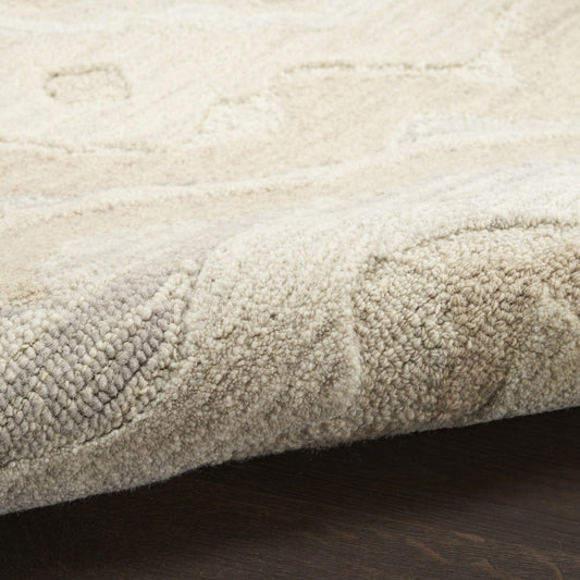 Soft and textured Nourison Luxury Rug from The Graceful Area Rug Collection with subtle designs