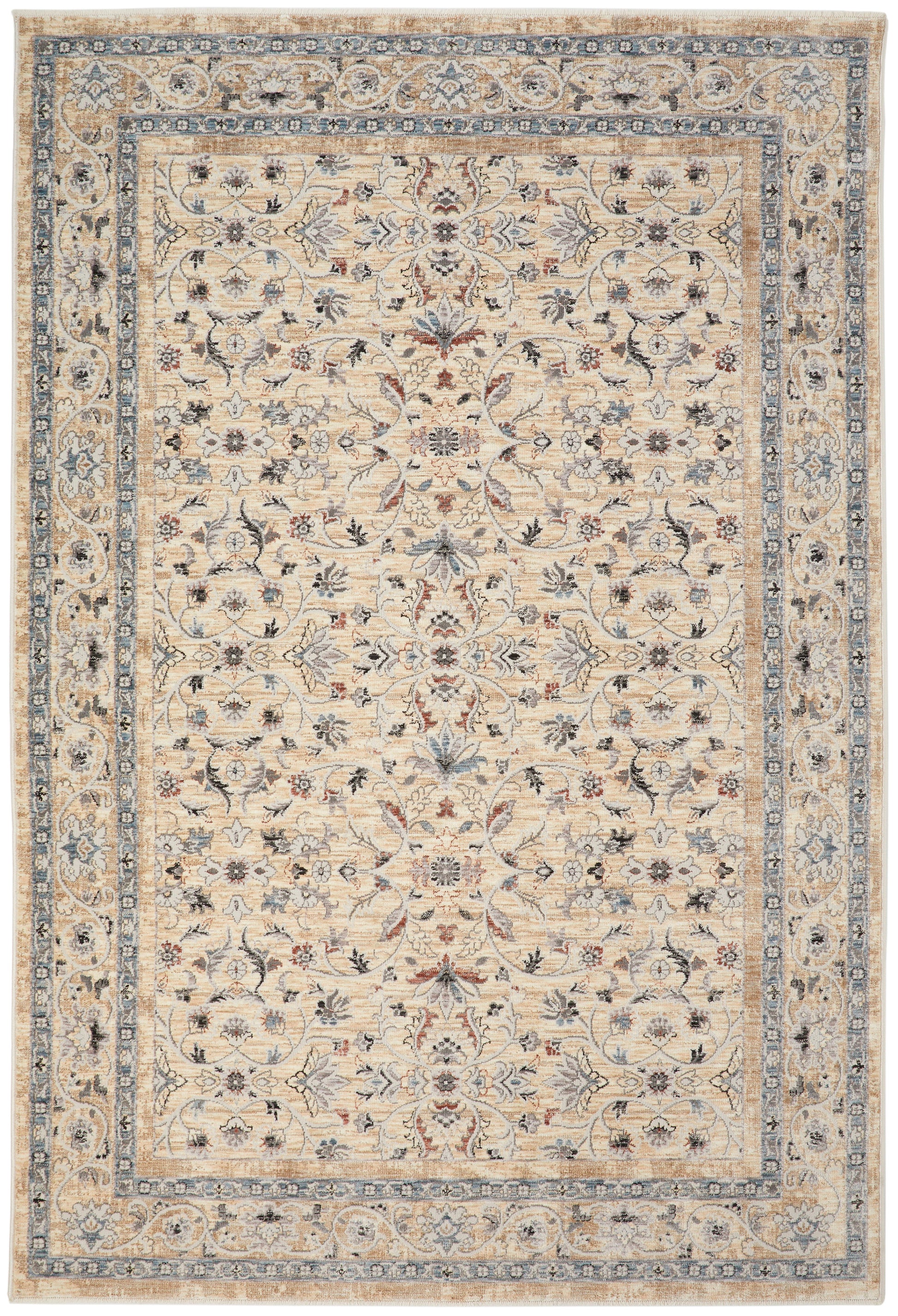 Concept Looms The Legacy Rug Collection with intricate floral patterns and elegant neutral tones