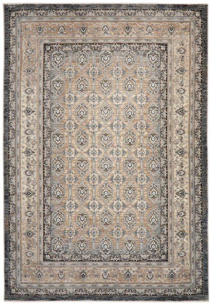 Elegant luxury rug from The Legacy Rug Collection featuring intricate floral patterns in muted tones