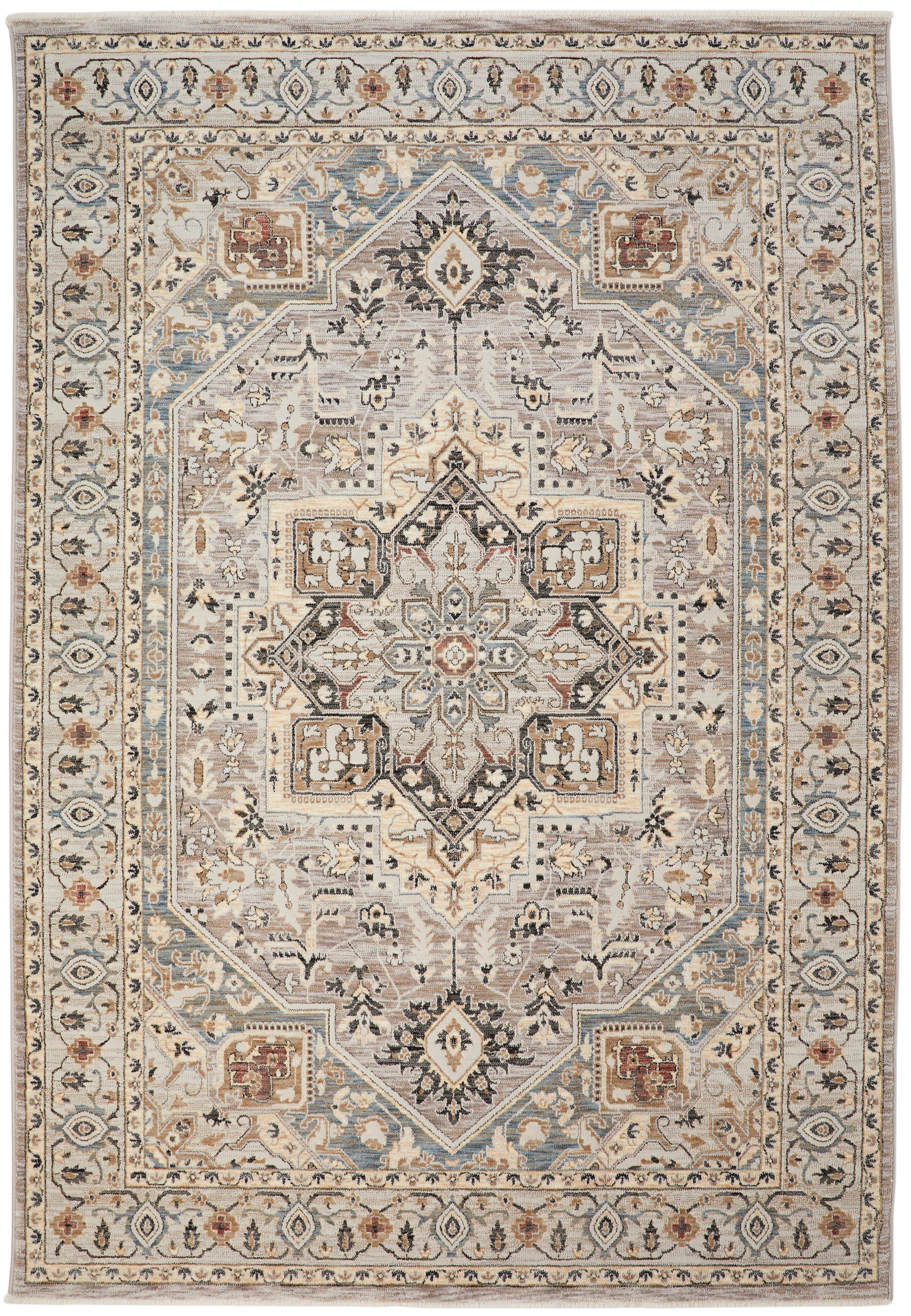 Elegant luxury rug from The Legacy Rug Collection featuring intricate patterns in muted tones