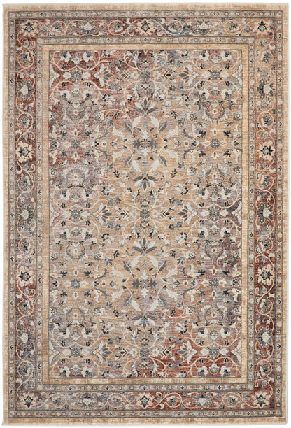 Luxurious vintage-style rug from The Legacy Rug Collection with intricate floral patterns