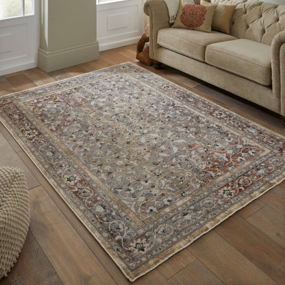 Luxury rug from The Legacy Rug Collection featuring intricate floral patterns and a sophisticated design