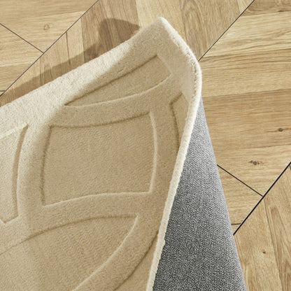 Luxury rug from The Priory Wool Collection featuring an elegant design and soft texture