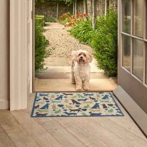 Cats And Dogs Design Indoor Mat - London Luxury Rugs Online