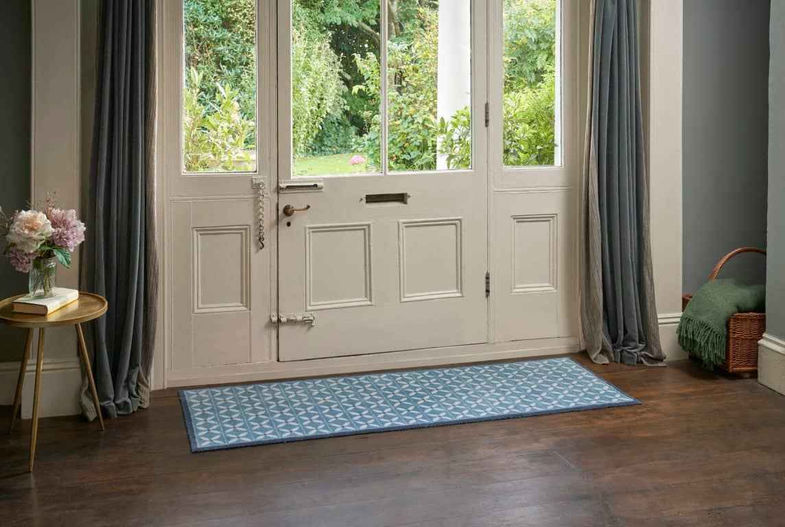 Flower Fields Design Indoor Mat - London Luxury Rugs Online