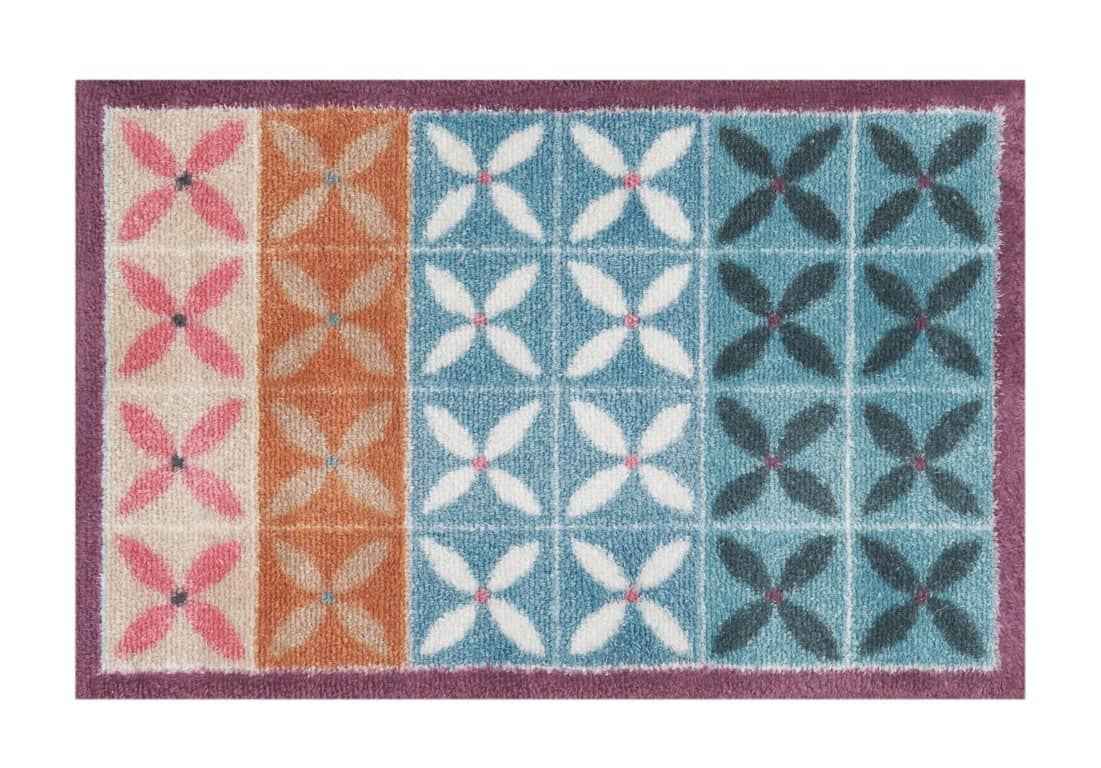 Flower Fields Design Indoor Mat - London Luxury Rugs Online