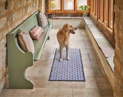 Flower Fields Design Indoor Mat - London Luxury Rugs Online