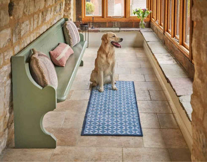 Flower Fields Design Indoor Mat - London Luxury Rugs Online